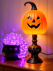 Witch’s Brew™ Halloween Bubbling Cauldron Lamp